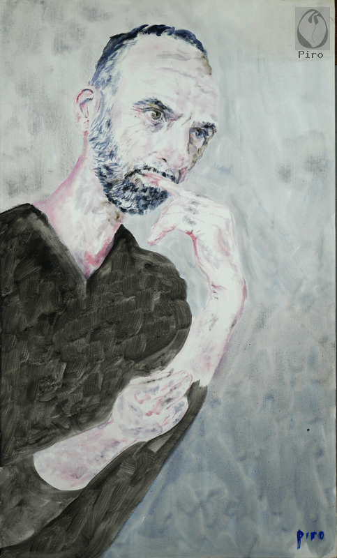 oil on canvas - olio su tela di Piro